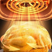 Электрический аэрогриль 2л, Crownberg CB-5540 / Аэрофритюрница безмаслянная / Мультипечь