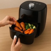 Электрический аэрогриль 2л, Crownberg CB-5540 / Аэрофритюрница безмаслянная / Мультипечь