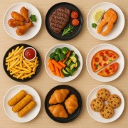 Электрический аэрогриль 2л, Crownberg CB-5540 / Аэрофритюрница безмаслянная / Мультипечь