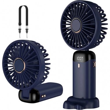 Портативный вентилятор Mini fan XL-880 диаметр 9 см с подставкой для телефона и дисплеем Портативный вентилятор Mini fan XL-880 диаметр 9 см с подставкой для телефона и дисплеем