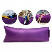 Ламзак надувной матрас для отдыха AIR CUSHION 180х70 Фиолетовый
