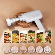 Электрическая машинка для приготовления домашней Лапши XL-859 Белая Аппарат для производства лапши