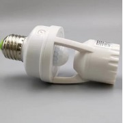 Патрон с датчиком движения e27 можно изменять продолжительность работы лампы IMS-37