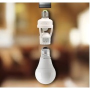 Патрон с датчиком движения e27 можно изменять продолжительность работы лампы IMS-37