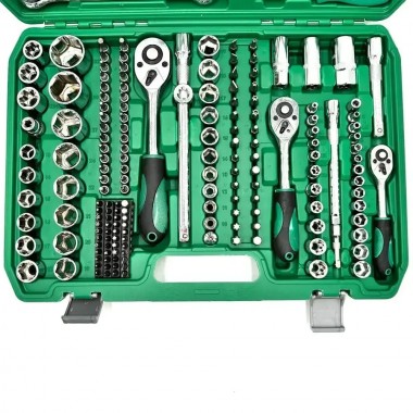 Автомобильный набор инструментов 216 шт в удобном пластиковом кейсе для хранения Автомобильный набор инструментов 216 шт в удобном пластиковом кейсе для хранения
