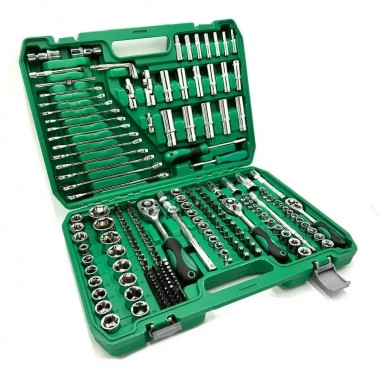 Автомобильный набор инструментов 216 шт в удобном пластиковом кейсе для хранения Автомобильный набор инструментов 216 шт в удобном пластиковом кейсе для хранения