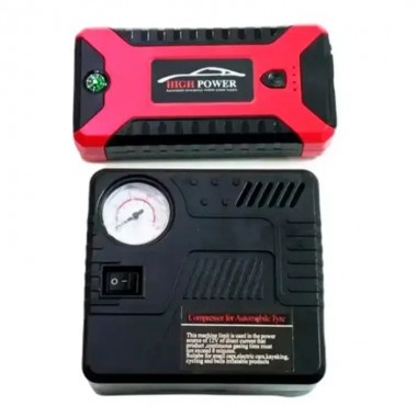 Пускозарядное устройство 300/600A Jump Starter Pump с компрессором 29B 99800 mAh