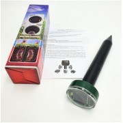 Отпугиватель грызунов кротов и насекомых аккумуляторный на солнечной батареи ультразвуковой EL-1087