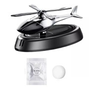 Ароматизатор NEW для автомобиля вертолет на солнечной батарее Пахучка в машину освежитель воздуха