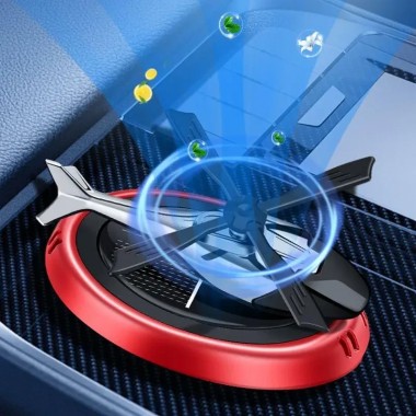 Ароматизатор NEW для автомобиля вертолет на солнечной батарее Пахучка в машину освежитель воздуха