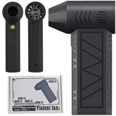 Мини турбовентилятор 5000мАч, от USB, ZY7400-SE/PRO / Аккумуляторная воздуходувка / Портативный турбофен Мини турбовентилятор 5000мАч, от USB, ZY7400-SE/PRO / Аккумуляторная воздуходувка / Портативный турбофен