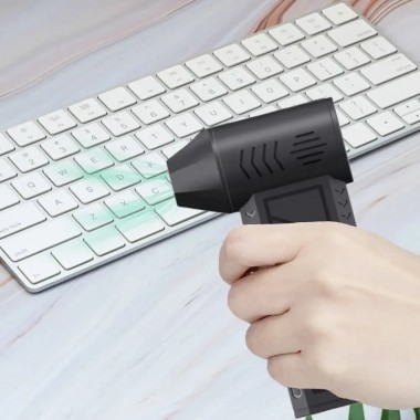 Мини турбовентилятор 5000мАч, от USB, ZY7400-SE/PRO / Аккумуляторная воздуходувка / Портативный турбофен Мини турбовентилятор 5000мАч, от USB, ZY7400-SE/PRO / Аккумуляторная воздуходувка / Портативный турбофен