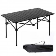 Раскладной столик с чехлом 95х57х50см / Кемпинговый столик складной / Туристический столик для пикника
