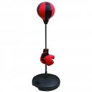 Детский боксерский набор Стойка 80-110см + перчатки + насос / Боксерская груша на стойке / Груша для бокса