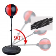 Детский боксерский набор Стойка 80-110см + перчатки + насос / Боксерская груша на стойке / Груша для бокса