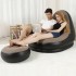 Надувное садовое кресло с пуфиком Air Sofa Comfort zd-33223, велюр, 76*130 см Надувное садовое кресло с пуфиком Air Sofa Comfort zd-33223, велюр, 76*130 см