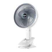 Вентилятор мини портативный Desktop Fan Multi-function аккумуляторный с прищепкой Белый RD-2227