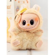 Мягкая игрушка Лабубу, брелок коллекционная 15 см Желтый
