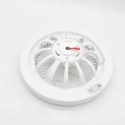 Лампа-вентилятор в патрон +пульт, CHP-006, Белая/LED люстра с вентилятором/Потолочный лед вентилятор