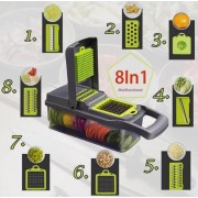 Ручной мультислайсер 14в1 Kitchen Ideas Veggie Slicer HA-347 многофункциональная овощерезка с контейнером