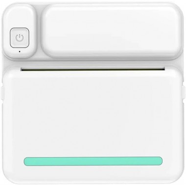 Детский портативный термопринтер C19 с Bluetooth и аккумулятором принтер моментальной печати с термобумагой