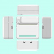 Детский портативный термопринтер C19 с Bluetooth и аккумулятором принтер моментальной печати с термобумагой