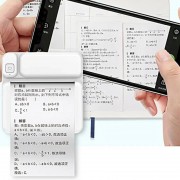 Детский портативный термопринтер C19 с Bluetooth и аккумулятором принтер моментальной печати с термобумагой