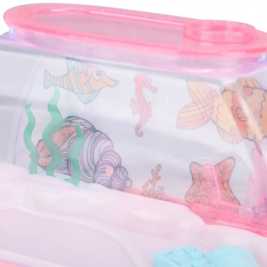 Музыкальный аквариум детский ночник озвучка сказки песни подсветка bluetooth Happy Aquarium Fish Tank