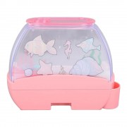 Музыкальный аквариум детский ночник озвучка сказки песни подсветка bluetooth Happy Aquarium Fish Tank