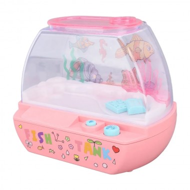 Музыкальный аквариум детский ночник озвучка сказки песни подсветка bluetooth Happy Aquarium Fish Tank