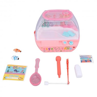 Музыкальный аквариум детский ночник озвучка сказки песни подсветка bluetooth Happy Aquarium Fish Tank