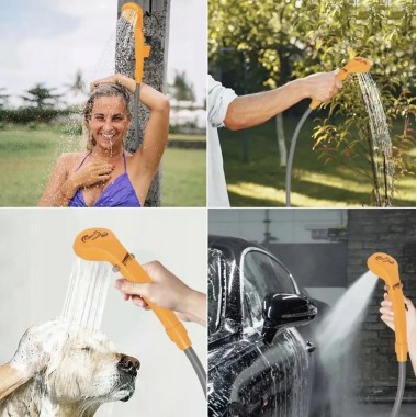 Портативный авто-душ DC 12V, автодушевые для путешествий с питанием от прикуривателя