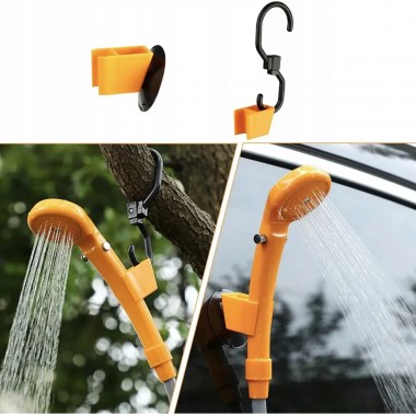 Портативный авто-душ DC 12V, автодушевые для путешествий с питанием от прикуривателя