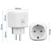 Умная WiFi розетка 16А, Smart 3680Вт / Розетка с управлением через телефон / Интеллектуальная розетка