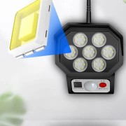 Светодиодный муляж камеры видеонаблюдения с датчиком движения и солнечной панелью BK-36 Фонарь с ПУ