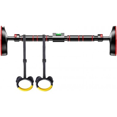 Раздвижной турник для подтягивания tyrnik 1 с кольцами домашний спортивный снаряд Раздвижной турник для подтягивания tyrnik 1 с кольцами домашний спортивный снаряд