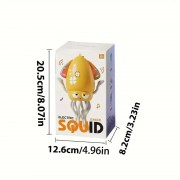 Музыкальный осьминог интерактивная игрушка Tummy Time Octopus Танцующий Осьминог