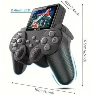 Портативная ретро мини игровая приставка с экраном 2.4 дюйма Gamepad S10 Игровая приставка на 520 игр