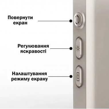 Магнитный экран/монитор для смартфонов с динамиками на заднюю панель телефона для селфи и блога Fotorgear X40