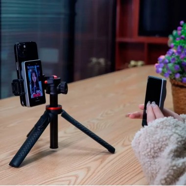 Магнитный экран/монитор для смартфонов с динамиками на заднюю панель телефона для селфи и блога Fotorgear X40