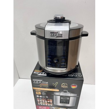 Вместительная мультипечь Zepline ZP-125 аэрофритюр с чашей 7л регулировкой температуры 29 програм