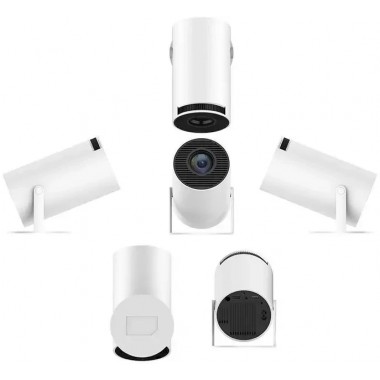 Профессиональный смарт проектор Andowl PR80 4K Ultra HD Pro с WIFI видеопроектор для дома и офиса портативный