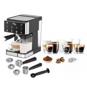 Кофемашина универсальная 8 напитков Zepline ZP 6806 3000Вт Сенсорная кофеварка для молотого кофе капсул