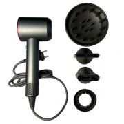 Фен стайлер для волос 5 в 1 Premium Magic Hair 1600 Вт 5 насадок Розовый