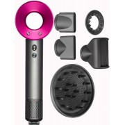 Фен стайлер для волос 5 в 1 Premium Magic Hair 1600 Вт 5 насадок Розовый