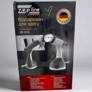 Вертикальный отпариватель Zepline ZP-210 — 3000 Вт, Серый сенсорное управление, Германия