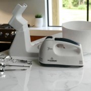 Кухонный миксер Crownberg CB-7320 настольный с подставкой и чашей, 7 скоростей