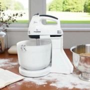 Кухонный миксер Crownberg CB-7320 настольный с подставкой и чашей, 7 скоростей