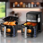 Фритюрница на 8 литров Zepline ZP-215 с мощностью 3500Вт.