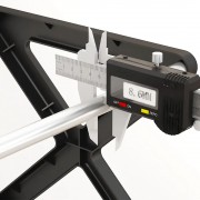 Полочка для обуви с 4 разборными уровнями в черном цвете, стильная полка обувная 42х18.5х49.5 см